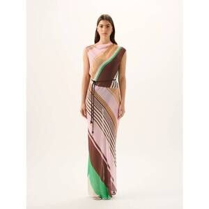 NEW ROAME capri maxi dress in tango stripe